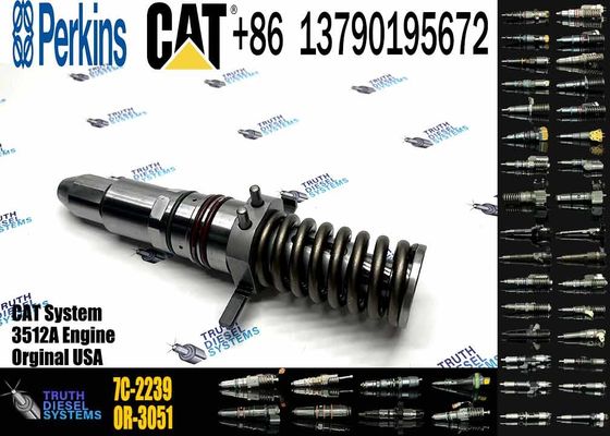 3512A Diesel Engine Parts Fuel Injector 7C-4175 7C-2239 OR-3051 7C-4174 7E-9983 7E-3384 for CAT Caterpillar Construction Machinery