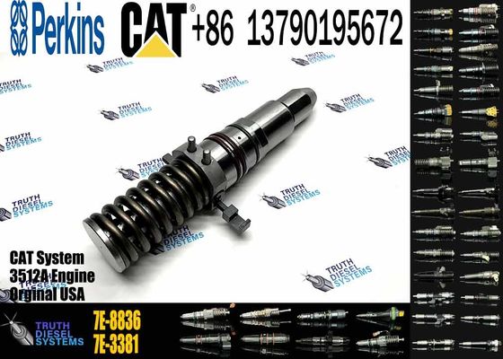 3512A Diesel Engine Parts Fuel Injector 0R-3883 7E-8836 0R-0906 7E-3382 For CAT Caterpillar Construction Machinery