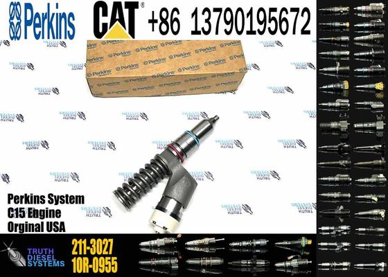 Common Rail Fuel Injector 211-3027 10R-0959 CAT Injector for Caterpillar Machinery 3456 SR4 3406E Diesel Engine Parts