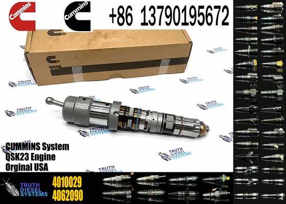 Diesel Engine Parts Fuel Injector 4010029 4001830 for Cummins QSK19 QSK23 QSK60 Engine Series