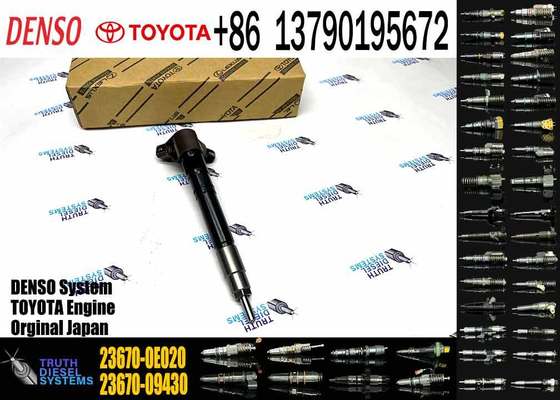 23670-0E020 Diesel Fuel Injector 23670-09430 for TOYOTA Hilux 2GD-FTV