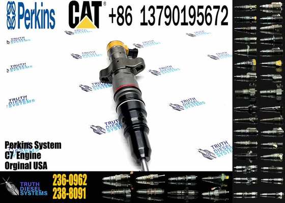 Aluminum Fuel Injector 236-0962 557-7627 387-9427 for Cat Engine C7 140 950H 962H Diesel Type
