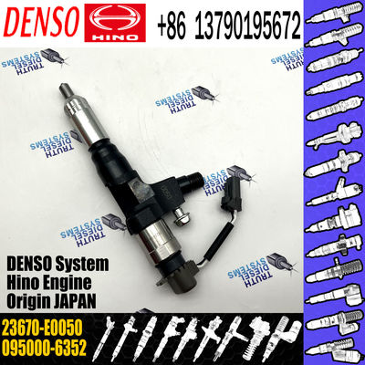 095000-6352 Common Rail Fuel Injector 23670-E0050 HINO J05E
