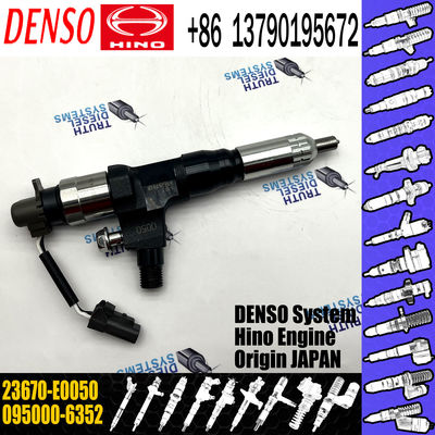 095000-6352 Common Rail Fuel Injector 23670-E0050 HINO J05E