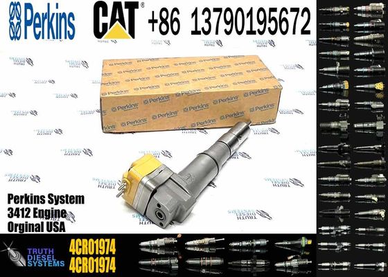 Excavator Engine parts Fule Injetor 4CR01974 169-7408 174-7527 222-5967 20R-0760 for 3412E 3408 Fuel Injector