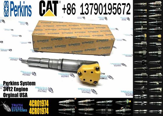 Excavator Engine parts Fule Injetor 4CR01974 169-7408 174-7527 222-5967 20R-0760 for 3412E 3408 Fuel Injector