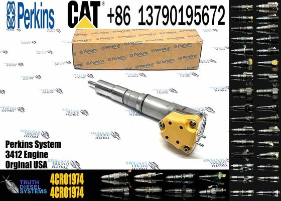 Excavator Engine parts Fule Injetor 4CR01974 169-7408 174-7527 222-5967 20R-0760 for 3412E 3408 Fuel Injector