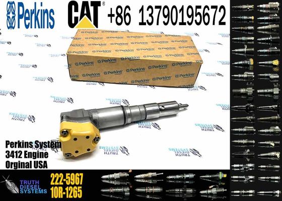 Excavator Injector 196-1401 1961401 222-5967 2225967 10R-9238 0R-9349173-9267 for 3126 Engine Parts Diesel Nozzle Assemb