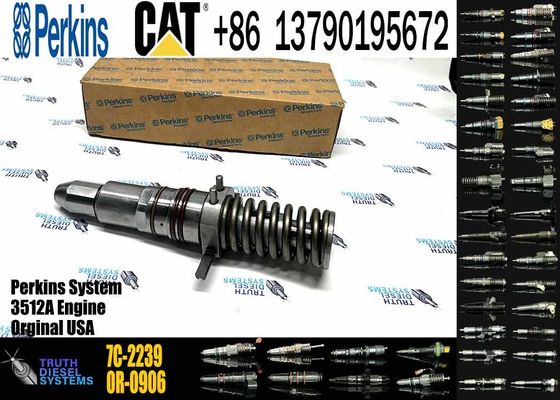 Excavator Parts 3512A Engine Injector 7C-4175 7C-2239 OR-3051 7C-4174 7E-9983 7E-3384fuel injector For Excavator