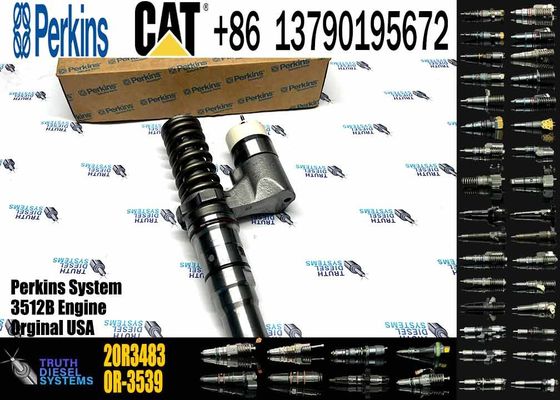 Excavator Parts 3512B Engine Injector 10R-2827 20R3483 20R-3247 389-1969 379-0509fuel injector For Excavator