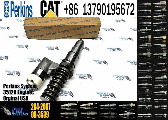 New common rail injector 204-2067 386-1776 229-1631 437-7547 245-8272 8E-8836 for diesel engine CAT