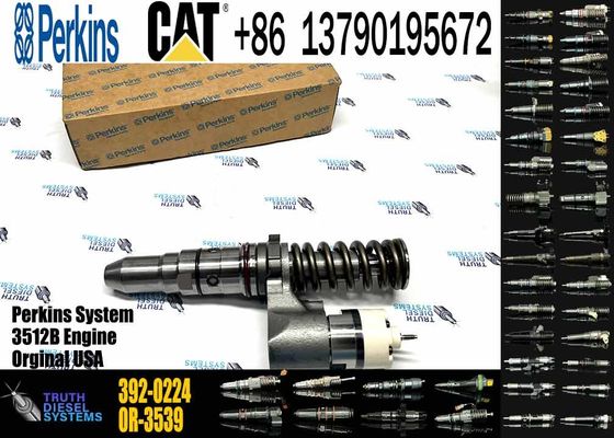 Excavator Parts 3512B Engine Injector250-1302 392-0224 250-1304 392-0225 250-1303 392-0226fuel injector For Excavator