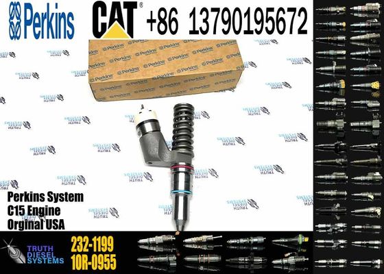 Diesel Engine Injector 211-0565 232-1199 211-3022 249-0709 211-3023 235-1401 For Caterpillar C18 C15 Common Rail