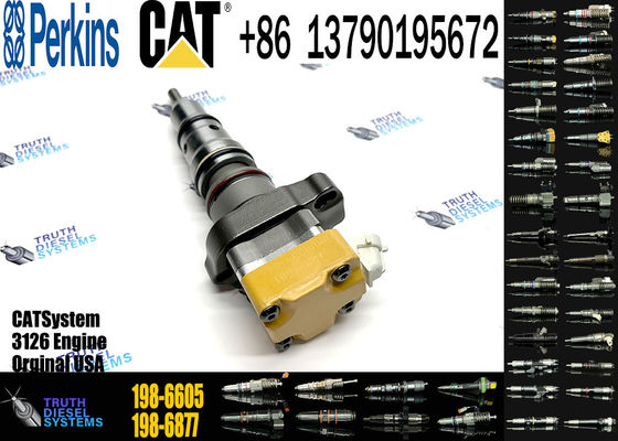 3126 3126B Diesel Engine Fuel Injector Assembly 10R0782 10R-0782 198-6605 1986605 178-0199 10R-2995 180-7341