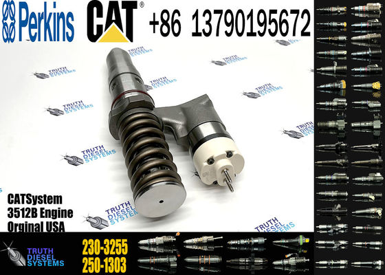 Construction Machinery Parts 10R-3255 10R3255 Common Rail Fuel Injector 20R-1265 20R1265 For CAT 3412 3412E Engine