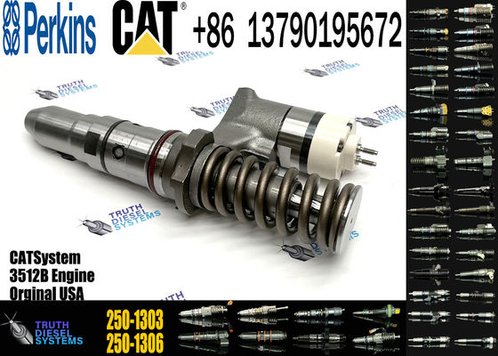 3512B Diesel Engine Parts fuel injector 250-1304 392-0225 250-1303 392-0226 for CAT Caterpillar Construction machinery