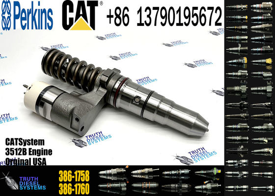 High quality Engine Parts 386-1758 Fuel Injector For Cat 994G 854G 3508B 3512B Engine Injector 392-0206 20R1270
