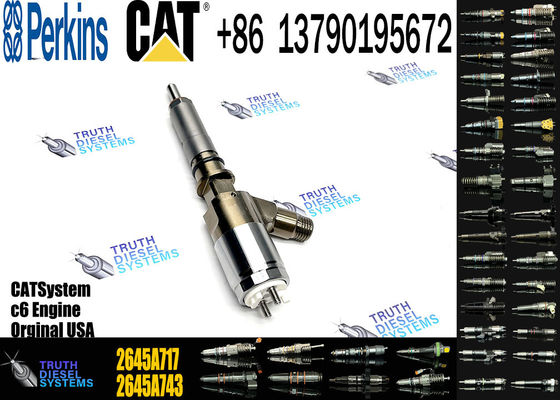 Diesel Fuel Engine Injector 2645A717 32F61-00013 10R-7675 2645A748 Fuel Injector For Cat Excavator Engine C6 C6.4