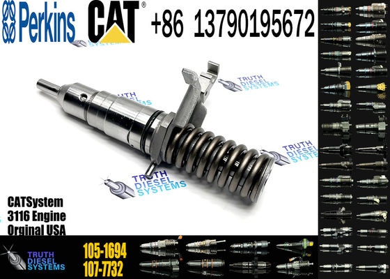 Fuel Injector 105-1694 107-1230 107-7732 for Caterpillar CAT 3114 3116 Engine