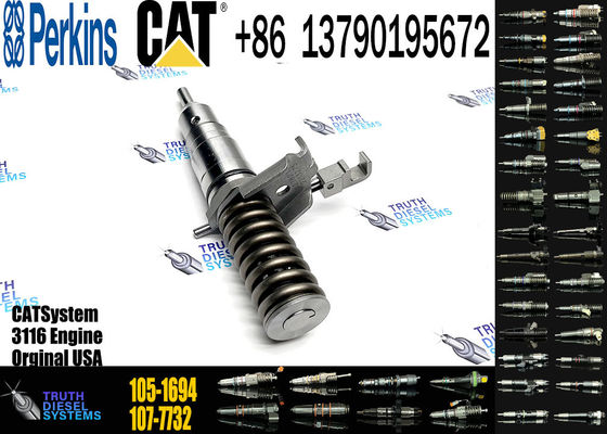 Fuel Injector 105-1694 107-1230 107-7732 for Caterpillar CAT 3114 3116 Engine