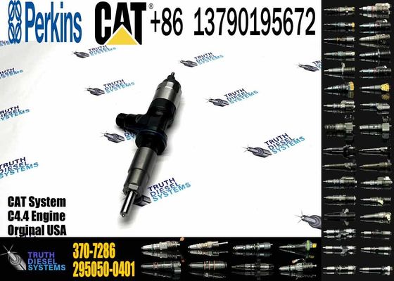 Injector 1PCS 370-7286 295050-0410 295050-0411 Fits For Caterpillar C4.4 Engine Excavator 316EL 318EL CW34 430F 450F