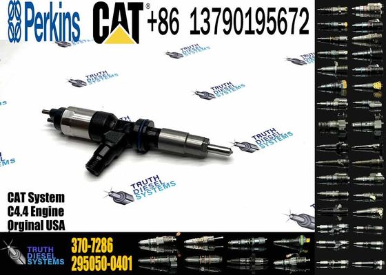 Injector 1PCS 370-7286 295050-0410 295050-0411 Fits For Caterpillar C4.4 Engine Excavator 316EL 318EL CW34 430F 450F