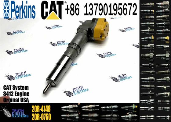 Diesel Fuel Injector 174-7526 20R-4148 179-6020 Or Engine 3412E Injector 179-6020 174-7526 For Excavator 3412E