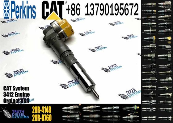 Diesel Fuel Injector 174-7526 20R-4148 179-6020 Or Engine 3412E Injector 179-6020 174-7526 For Excavator 3412E