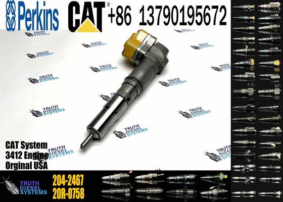 Excavator Parts Engine 3408 3412 Fuel Injetor 232-1168 232-8756 156-3895 111-7916 204-2467 198-4752