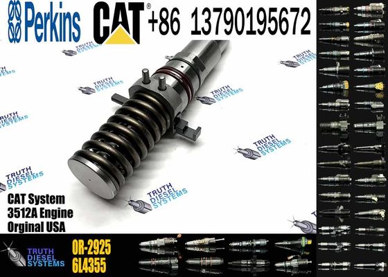 Diesel Common Rail Fuel Injector 4P-9077 7E-3383 0R-2925 For Caterpillar Cat 3508 3512 3516 Engine