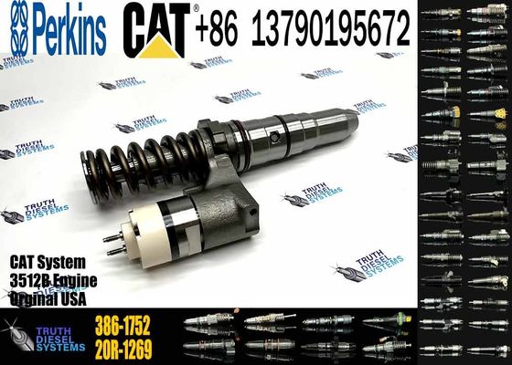 3512B Diesel Engine Parts Fuel Injector 3920214 20R-0850 376-0509 386-1752 For CAT Caterpillar Construction Machinery