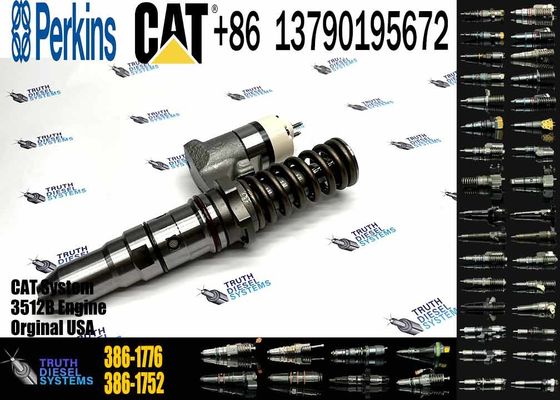 3512B Diesel Engine Parts Fuel Injector 386-1766 0R-8619 386-1776 437-7547 for CAT Caterpillar Construction Machinery