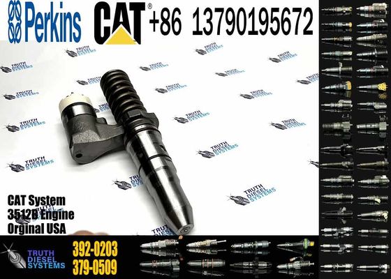 Diesel Engine Injector 3920214 245-8272 8E-8836 246-1854 392-0203 250-1311 392-0204 For Caterpillar C3512B Common Rail