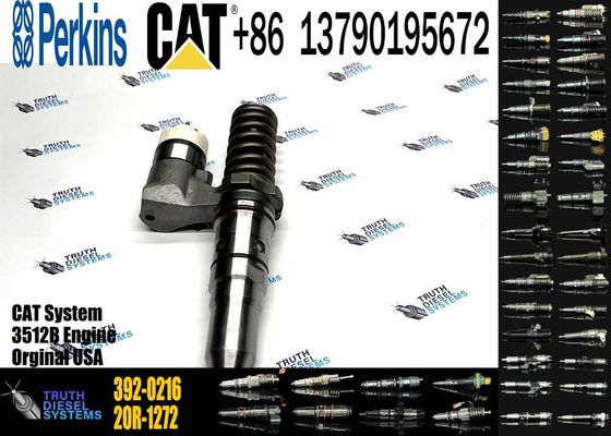 3512B/3512C/3516C Engine Spare Parts Fuel System Oem Common Rail Fuel Injector 392-0216 / 20R-1277 For Cat Excavator