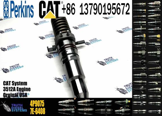 Diesel Engine Injector 4P9075 7E6408 4P9077 9Y3773 7C4148 6L4357 6L4355 6L4360 0R-8338 For Caterpillar C3512A Common Rail