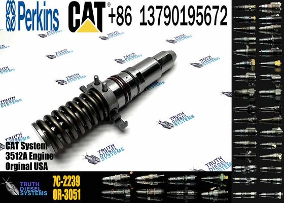 3512A Diesel Engine Parts Fuel Injector 7C-4175 7C-2239 OR-3051 7C-4174 7E-9983 7E-3384 for CAT Caterpillar Construction Machinery