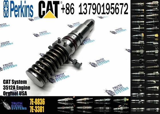 3512A Diesel Engine Parts Fuel Injector 0R-3883 7E-8836 0R-0906 7E-3382 For CAT Caterpillar Construction Machinery