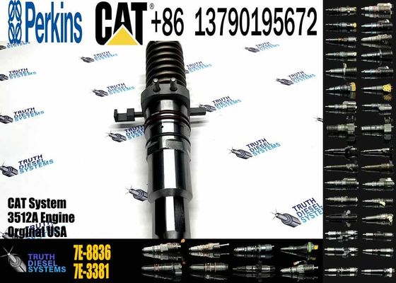 3512A Diesel Engine Parts Fuel Injector 0R-3883 7E-8836 0R-0906 7E-3382 For CAT Caterpillar Construction Machinery