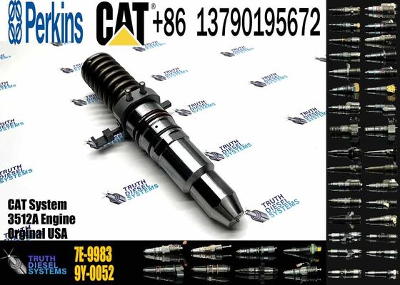Diesel Engine Injector 0R-1759 7E-9983 9Y-4544 0R-3883 0R-0906 7C-4173 6I-3075 7C-9578 For Caterpillar C3512A Common Rail
