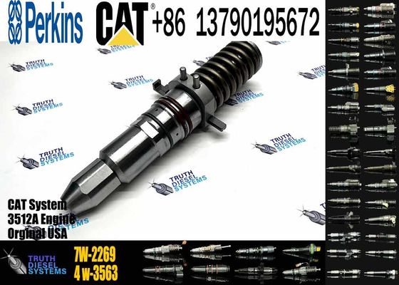 Diesel Engine Injector 0R-1759 7W-2269 9Y-4544 0R-3883 0R-0906 7C-4173 6I-3075 7C-9578 For Caterpillar C3512A Common Rail