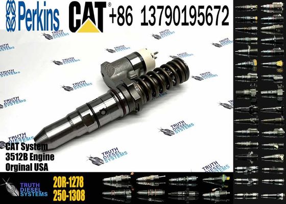 Diesel Engine Injector 20R-1278 20R-1277 20R-1269 20R-1262 20R-1270 20R-1280 20R-1276 For Caterpillar C3512B Common Rail