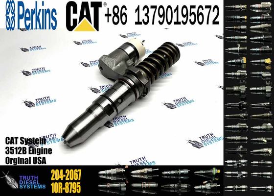 3512B Diesel Engine Parts Fuel Injector 192-2817 0R-8619 204-2067 386-1776 for CAT Caterpillar Construction Machinery