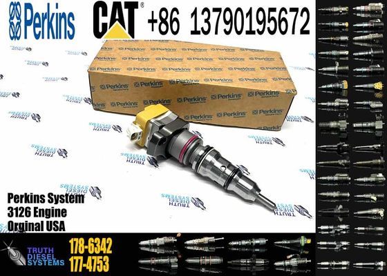 178-6342 3126B Engine Fuel Injector construction machinery parts CAT D5N D6N Tractor Fuel Injector 1786342 10R1257