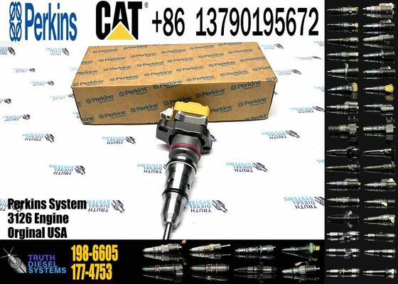 Common Rail Fuel Injector 1986605 198-6605 For Caterpillar C7 Excavator 3126B/E 322C 325C Engine 1986605 198-6605