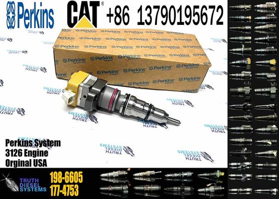 Common Rail Fuel Injector 1986605 198-6605 For Caterpillar C7 Excavator 3126B/E 322C 325C Engine 1986605 198-6605