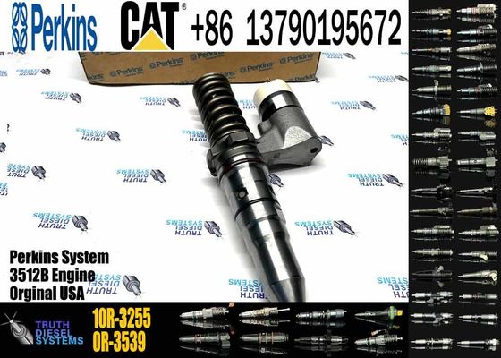 Common Rail Fuel Injector 249-0746 10R-2826 10R-2827 CAT 3512B Injector for Caterpillar Machinery Diesel Engine Parts