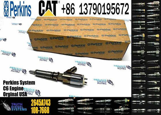 2645A734 10R-7672 320-0680 306-9380 Fuel Injector for E320D E321D E312D E313D Excavator C6.6 C6.4 Engine High Quality
