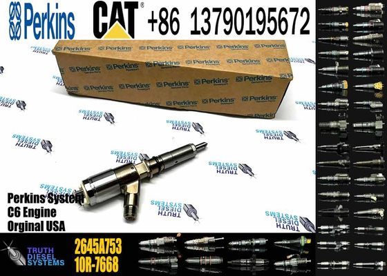 New 2645A753 321-3600 320-3800 10R7938 Diesel Fuel Injector for Caterpillar for Perkins for CAT C6.4 C6.6