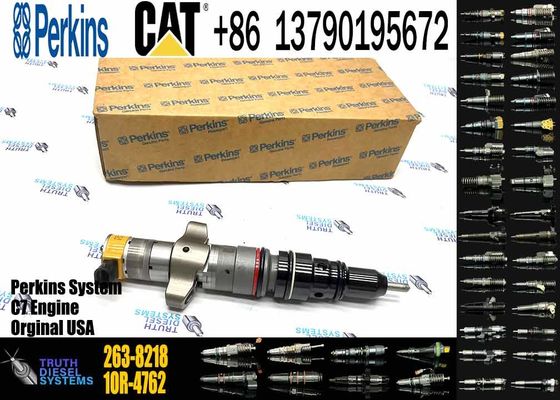 Excavator Engine Parts 263-8218 Common Rail Injector 2638218 557-7627 387-9427 328-2585 Fuel Injector for Caterpillar Cat C7 C9