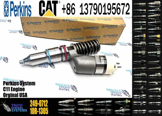 Construction Machinery Parts C11 Engine Fuel Injector 249-0712 2490712 for Wheel Loader 966H